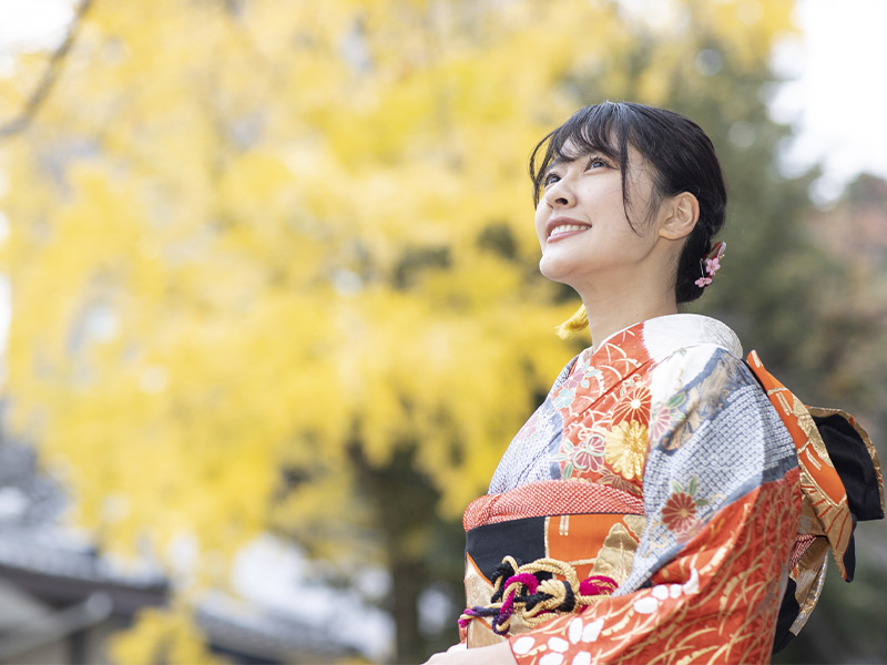 成人式のお着物選びはお早目にご相談ください。